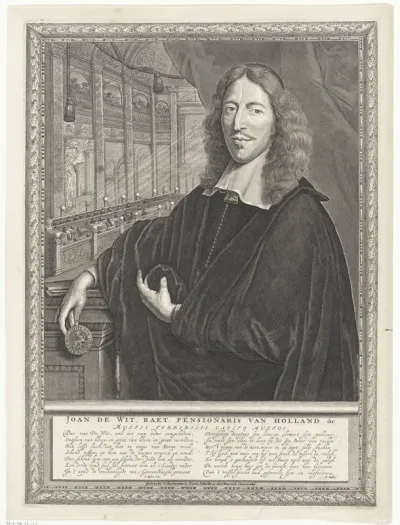 Portret van Johan de Witt