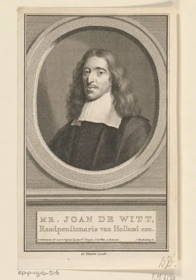 Portret van Johan de Witt