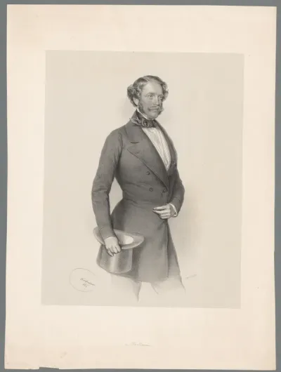 Portret van Johan Derck graaf van Rechteren van Ahnem