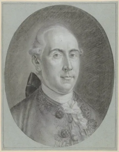 Portret van Johan Derk van de Capellen (?), naar rechts