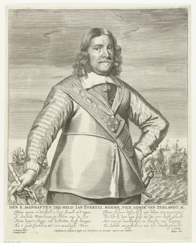 Portret van Johan Evertsen