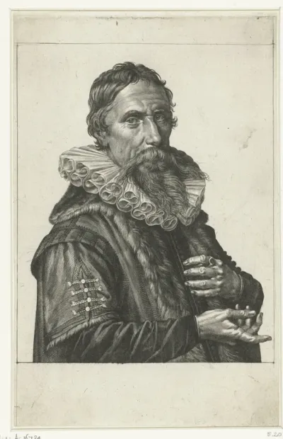 Portret van Johan Fonteyn