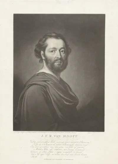 Portret van Johan Frederik Rudolph van Hooff