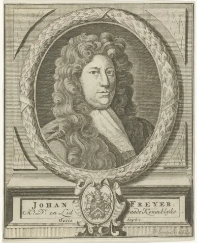 Portret van Johan Freyer