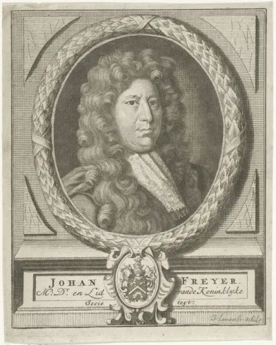 Portret van Johan Freyer