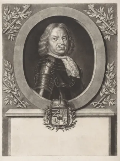 Portret van Johan Georg II, keurvorst van Saksen