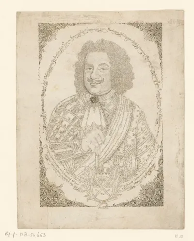 Portret van Johan Georg III, keurvorst van Saksen