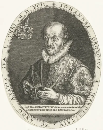 Portret van Johan Georg van Werdenstein