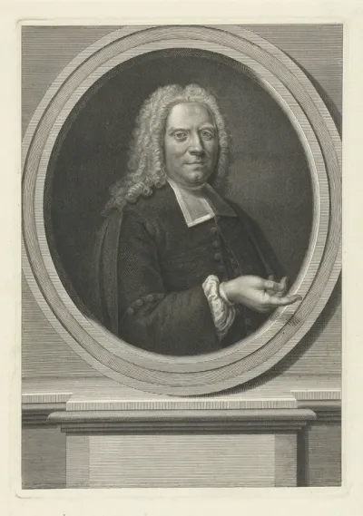Portret van Johan Gosewijn Eberhard Alstein