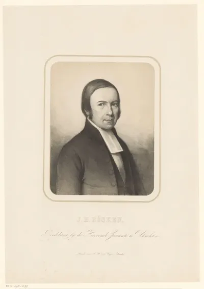 Portret van Johan Herman Bösken