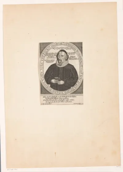 Portret van Johan Huber