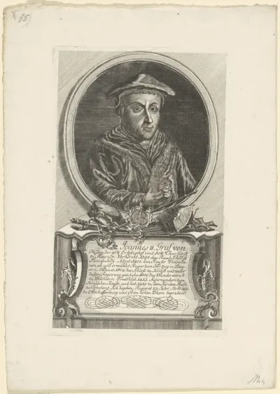 Portret van Johan II van Nassau