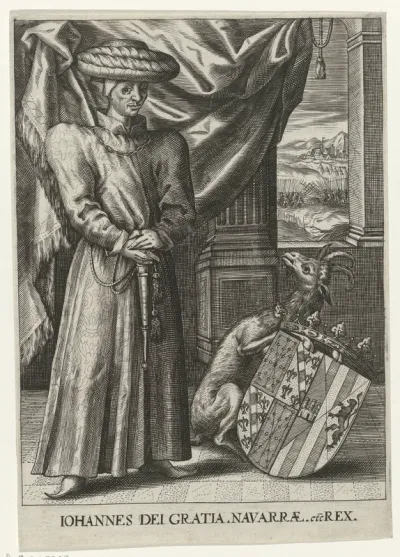 Portret van Johan III van Navarra