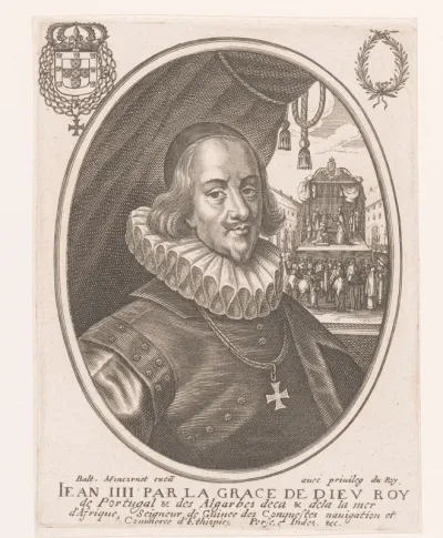 Portret van Johan IV van Portugal