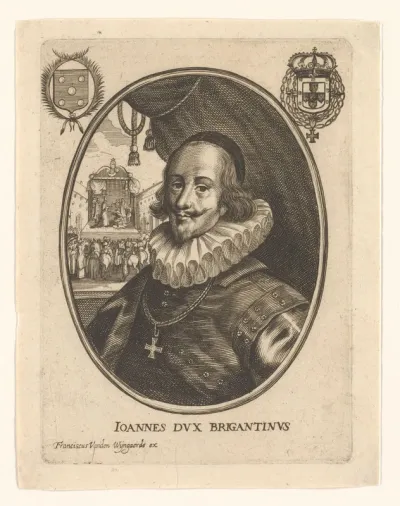 Portret van Johan IV van Portugal als hertog van Bragança