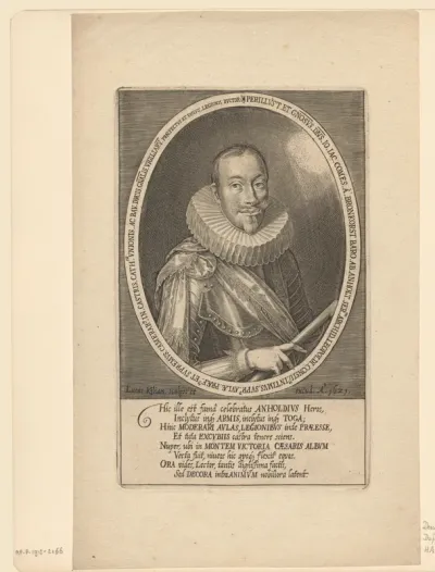 Portret van Johan Jacob von Bronckhorst-Batenburg