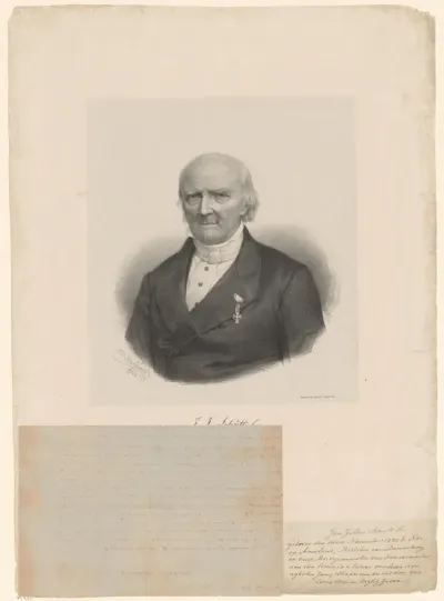Portret van Johan Jelle Schütt