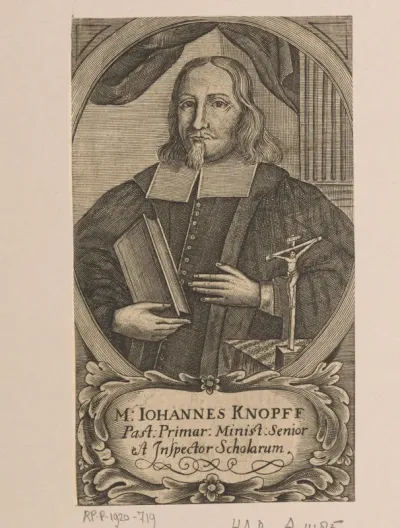 Portret van Johan Knopff