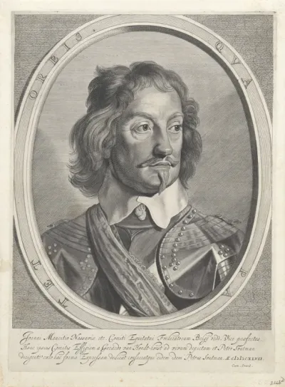 Portret van Johan Maurits, graaf van Nassau-Siegen