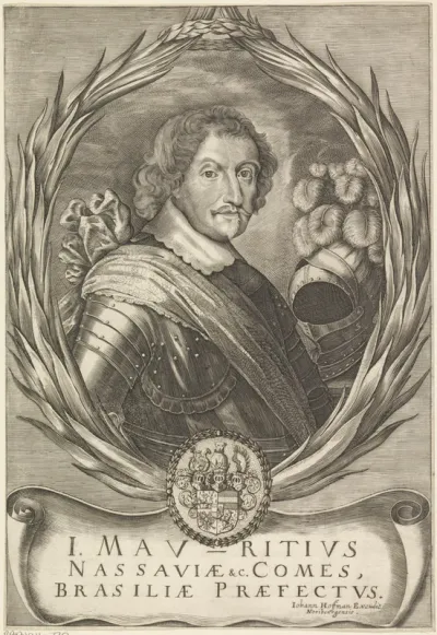 Portret van Johan Maurits, graaf van Nassau-Siegen