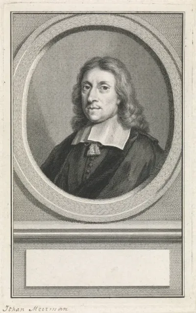 Portret van Johan Meerman