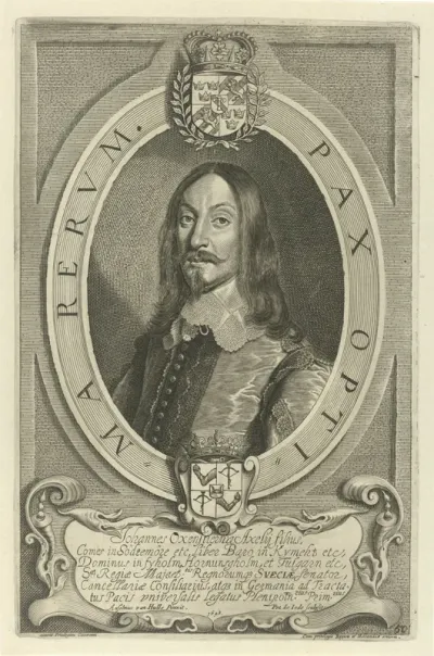 Portret van Johan Oxenstierna