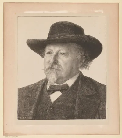 Portret van Johan Philip van der Kellen Dzn