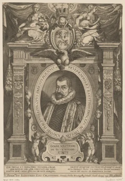 Portret van Johan Philips van Gebsattel