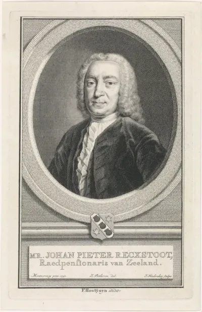 Portret van Johan Pieter Recxstoot
