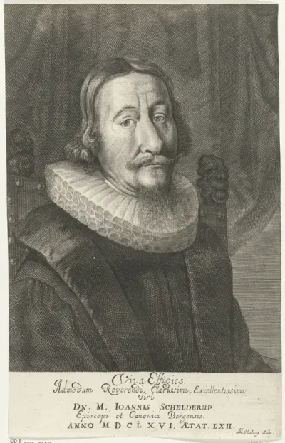 Portret van Johan Schelderup