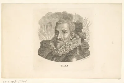 Portret van Johan 't Serclaes, graaf van Tilly