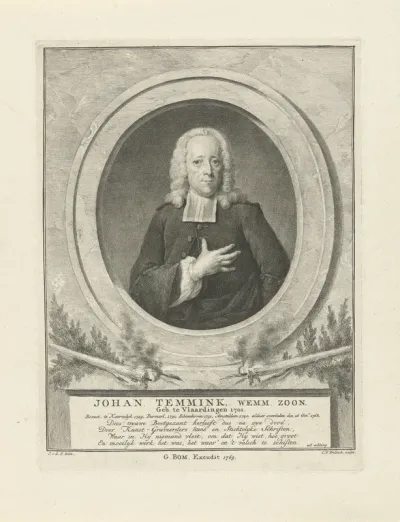 Portret van Johan Temmink