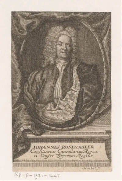 Portret van Johan Upmarck af Rosenadler