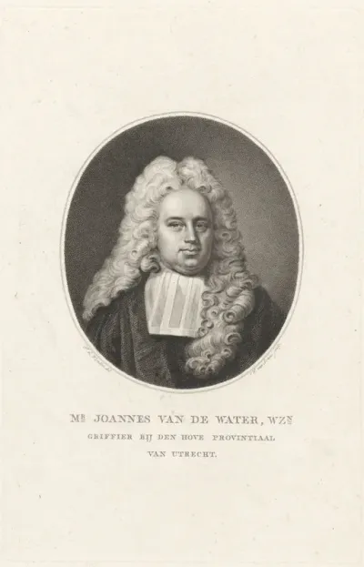 Portret van Johan van de Water