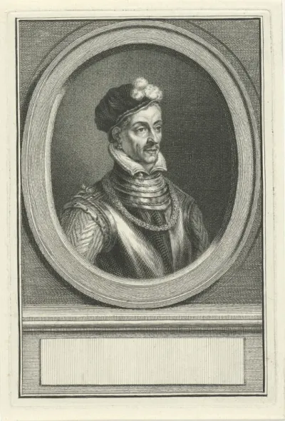 Portret van Johan van der Does
