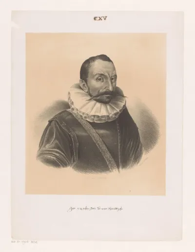 Portret van Johan van der Does