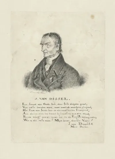 Portret van Johan van Dissel