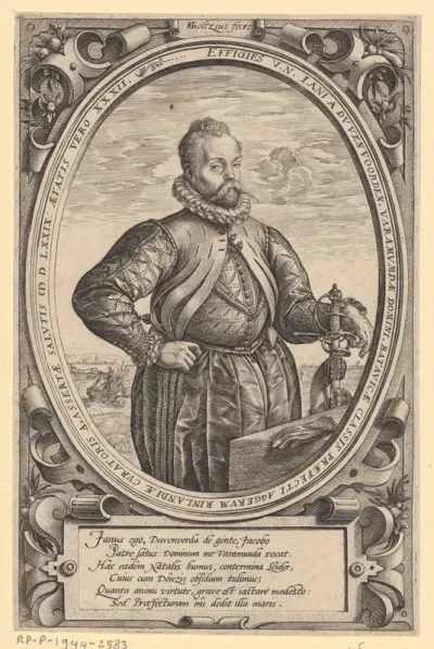 Portret van Johan van Duvenvoorde op 32-jarige leeftijd