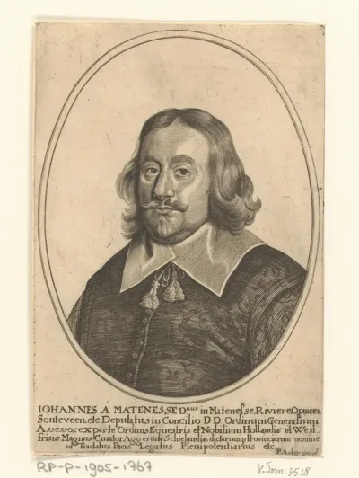 Portret van Johan van Mathenesse