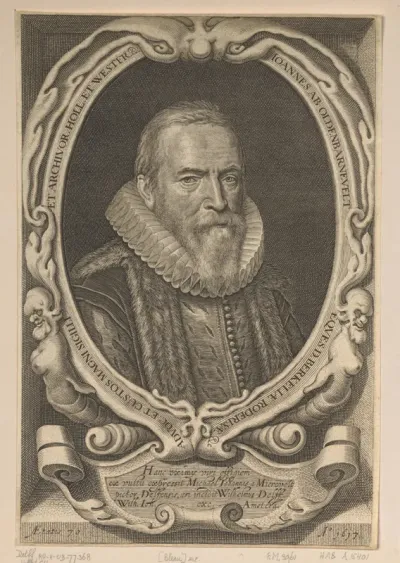Portret van Johan van Oldenbarnevelt