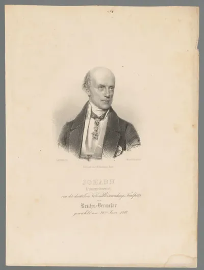 Portret van Johan van Oostenrijk