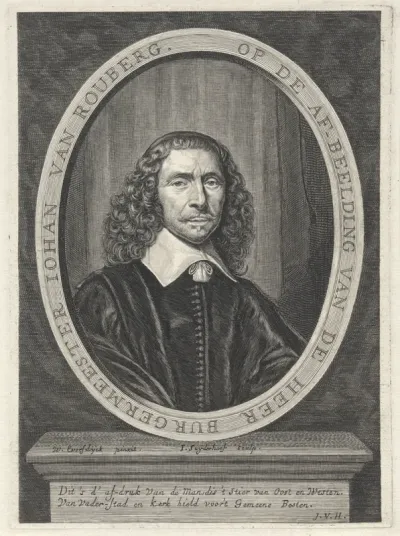 Portret van Johan van Roubergen
