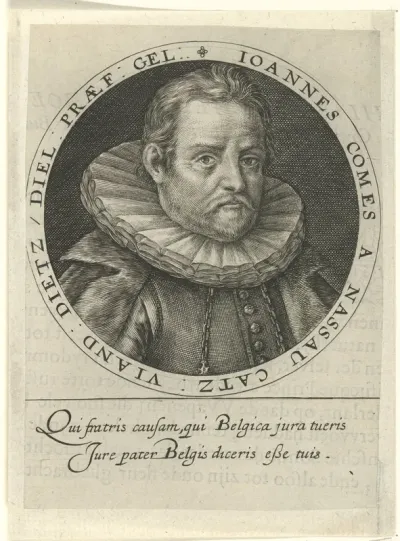 Portret van Johan VI, graaf van Nassau-Dillenburg-Katzenelnbogen