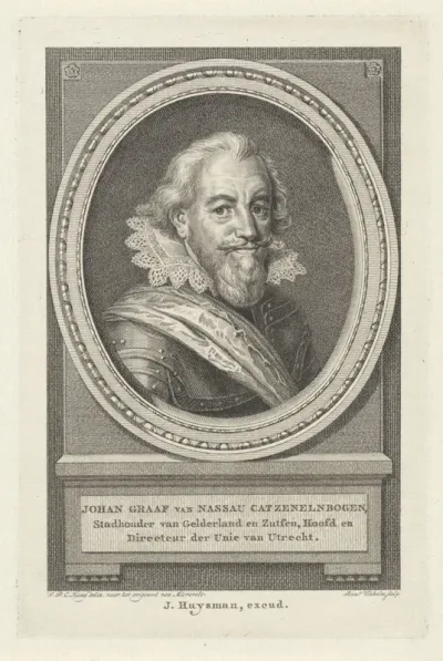 Portret van Johan VII, graaf van Nassau-Siegen
