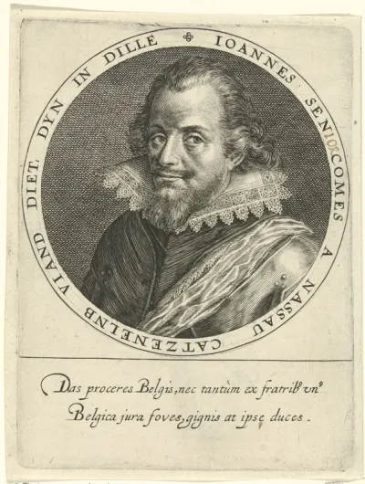 Portret van Johan VII, graaf van Nassau-Siegen