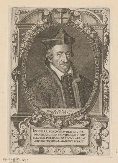 Portret van Johan VII van Schönenberg