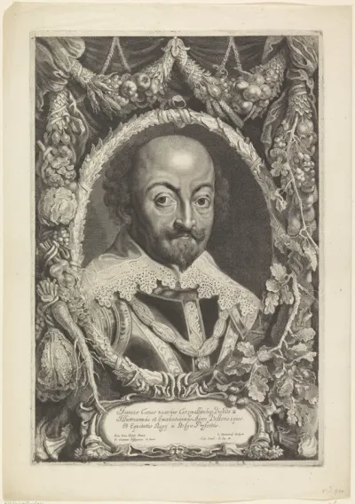 Portret van Johan VIII, graaf van Nassau-Siegen