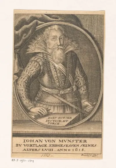 Portret van Johan von Münster
