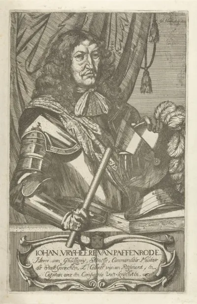 Portret van Johan, vrijheer van Paffenrode