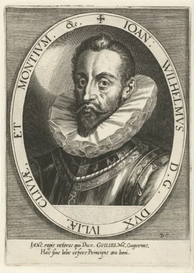Portret van Johan Willem hertog van Kleef